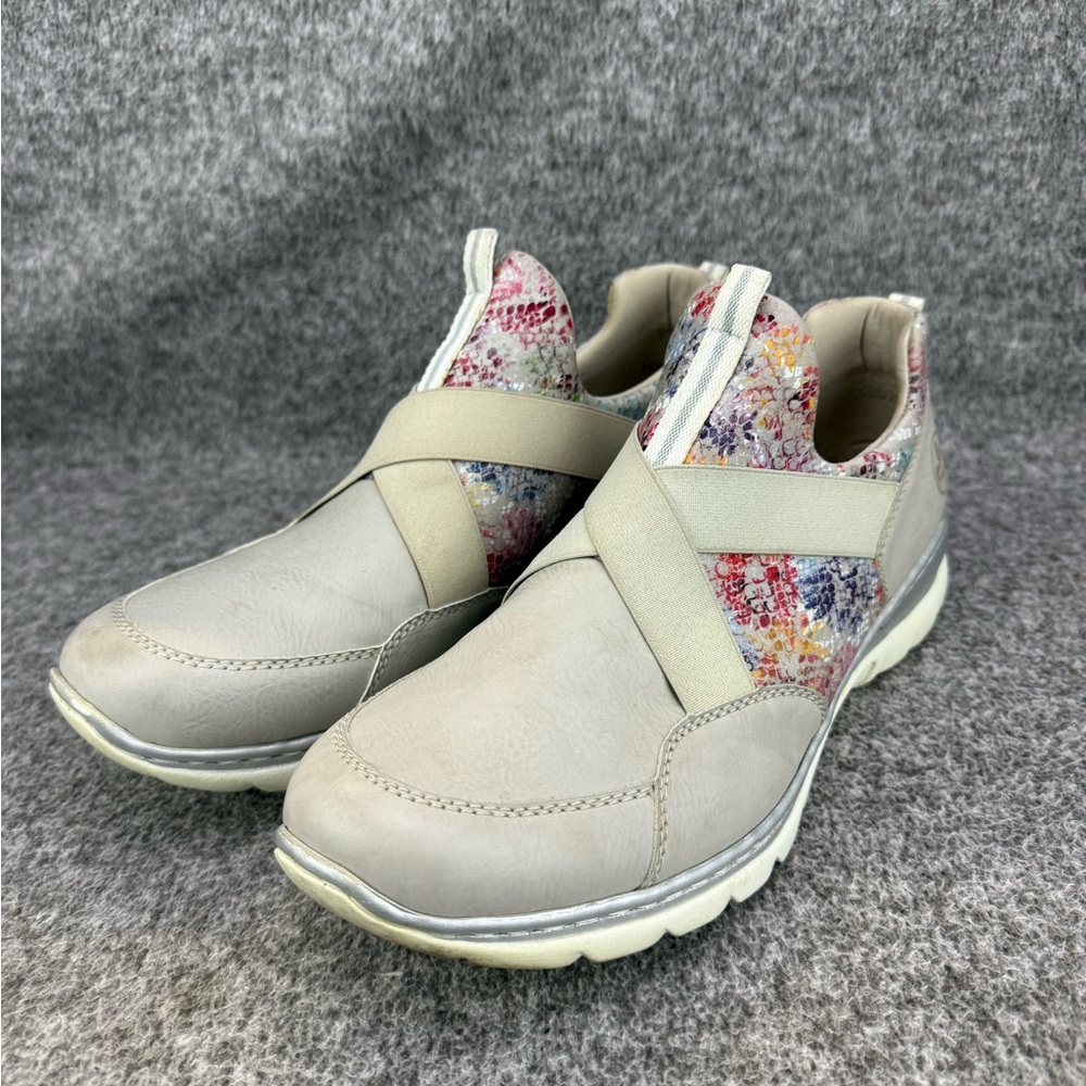 Women's 11 Rieker Nikita 53 Slip-On Athleisure Sneakers L3253-40 Style Shoes